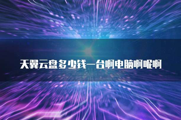 服务器有多少台电脑啊呢